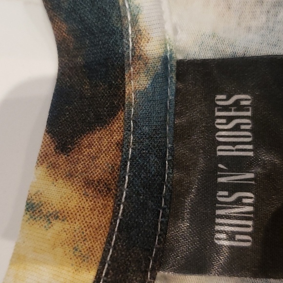 Guns N' Roses T-Shirt Tie Died Use Your Illusion 91 Men Large Camoflauge - Picture 6 of 9